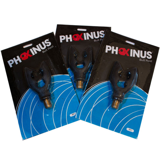 3 Phoxinus Rubber Butt Rests / Rod Rests