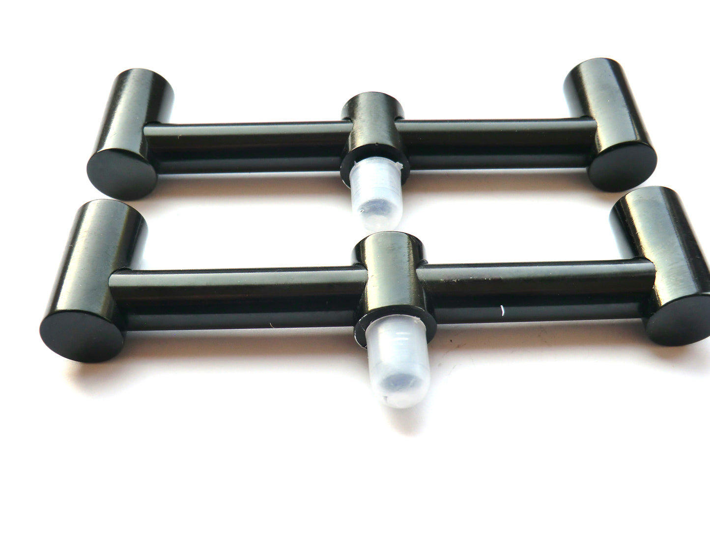 Phoxinus Mini Buzz Bars x2  AND  Adjustable Anodised Aluminium Butt Rest x2