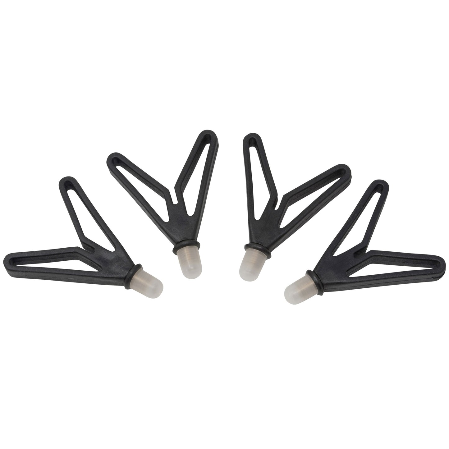 4 x Phoxinus Plastic V Rod Rests