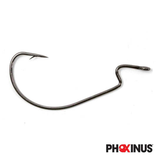 Phoxinus EWG Offset Worm Hooks - Weedless Fishing Hooks