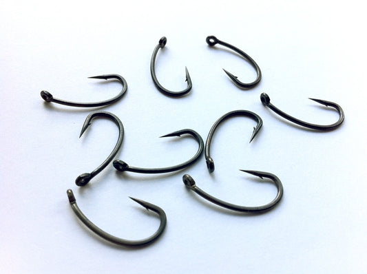 Teflon Coated Curve Shank Professional Series Carp Fishing Hooks