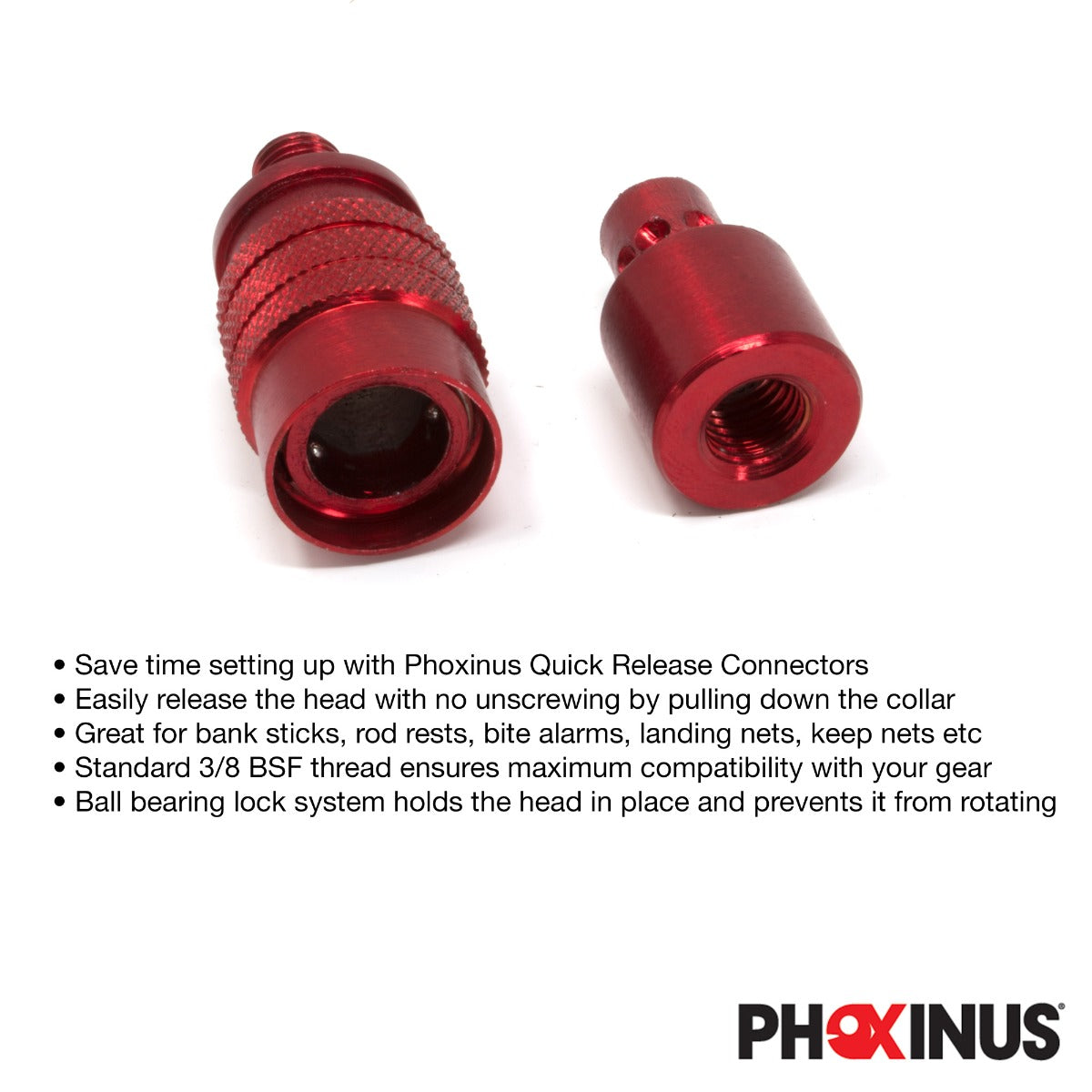 Phoxinus Quick Release Connectors