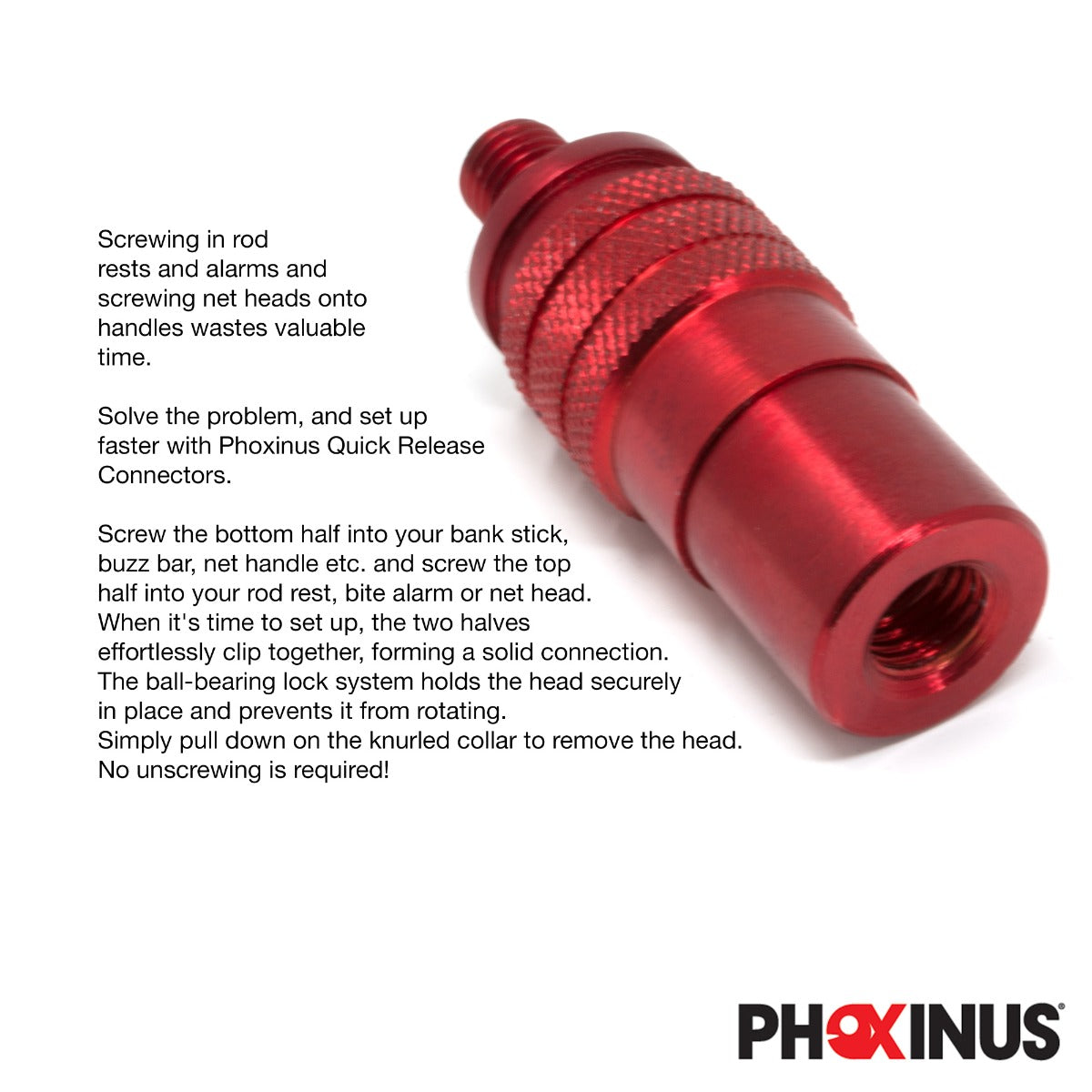 Phoxinus Quick Release Connectors