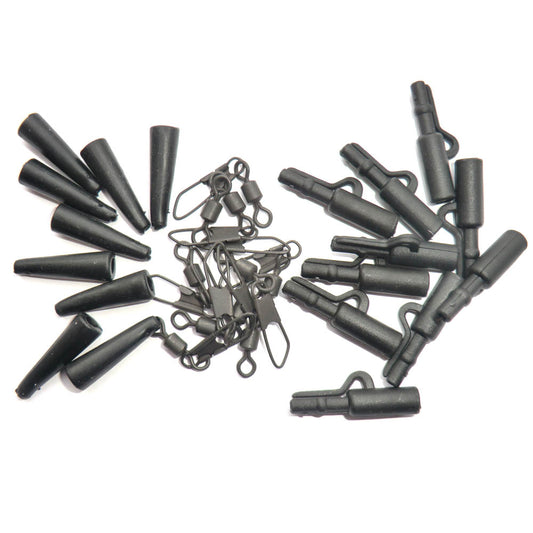Phoxinus Safety Clip System in Weed (30 pack) - BLACK