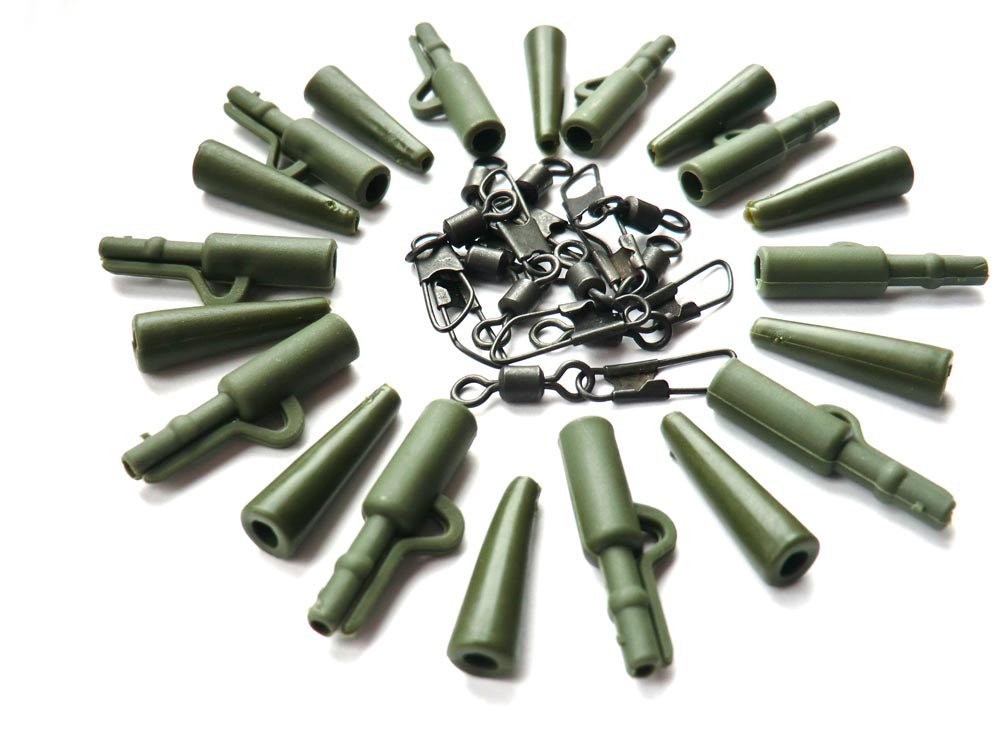 Phoxinus Safety Clip System (30 pack) - WEED GREEN