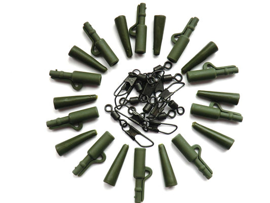 Phoxinus Safety Clip System (30 pack) - WEED GREEN
