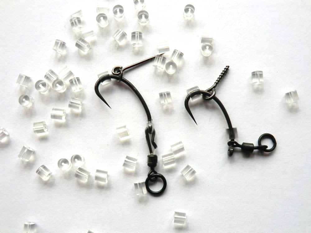 Phoxinus Slim Plastic Hook Stops (25 pack)