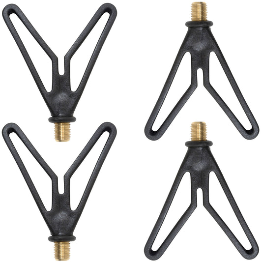 4 x Phoxinus Plastic V Rod Rests