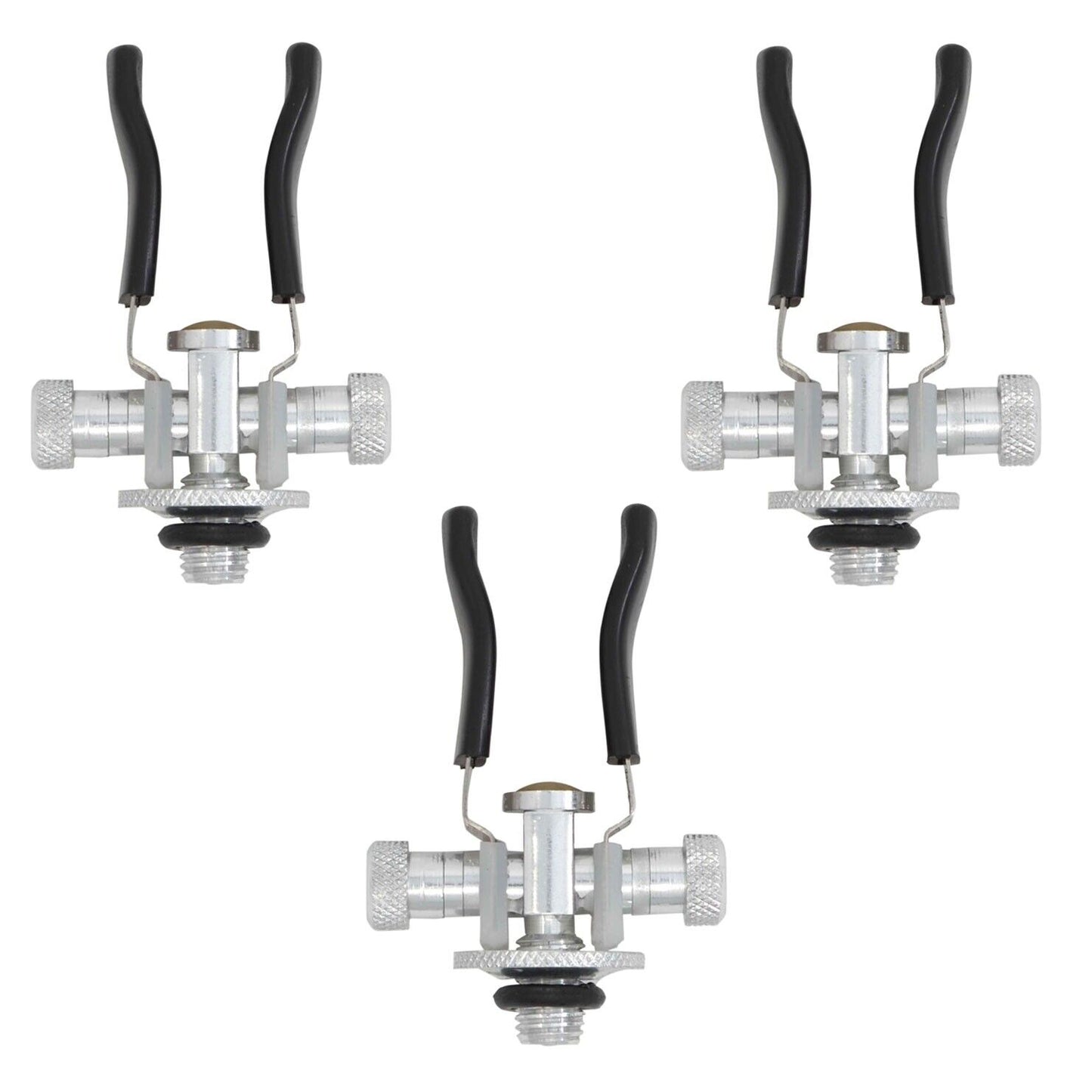 3 Phoxinus Adjustable Anodised Aluminium Butt Rests / Rod Rests