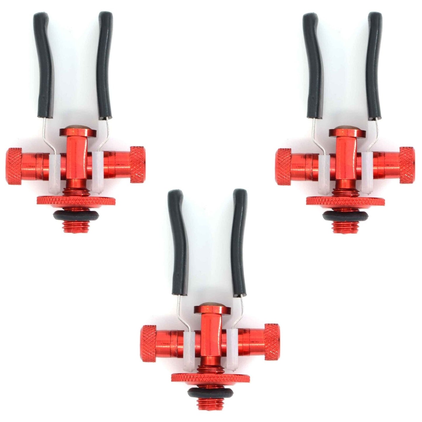 3 Phoxinus Adjustable Anodised Aluminium Butt Rests / Rod Rests